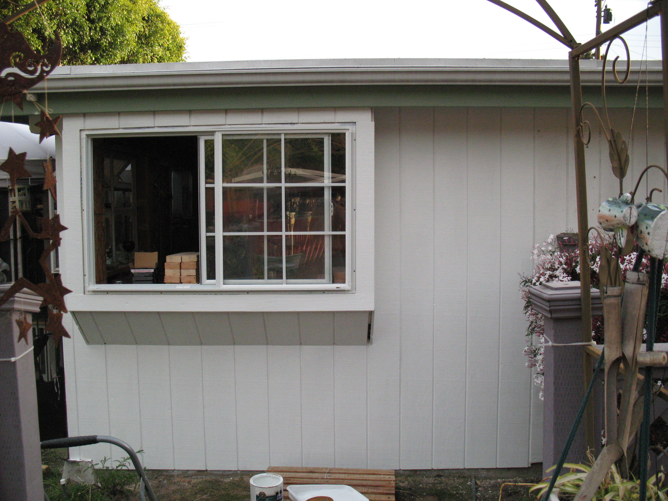 Finishing Pop Out Window Installation